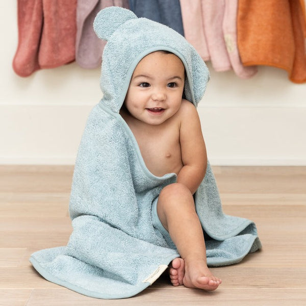 Fog Hooded Towel & Mitt Set