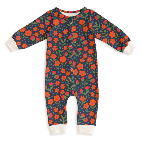 Garden Blooms French Terry Jumpsuit