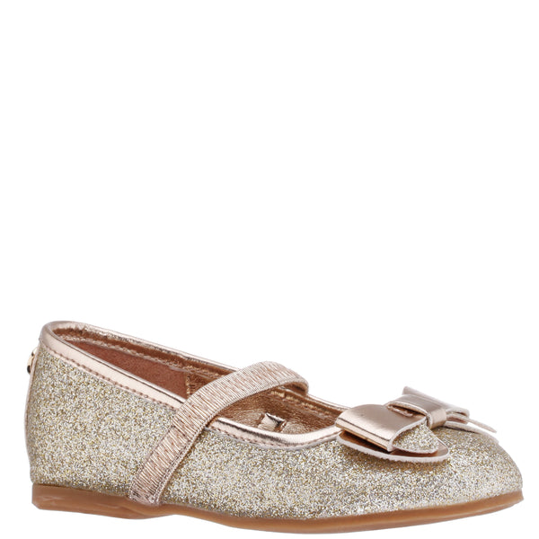 Kenzee Platino Toddler Ballet Flat