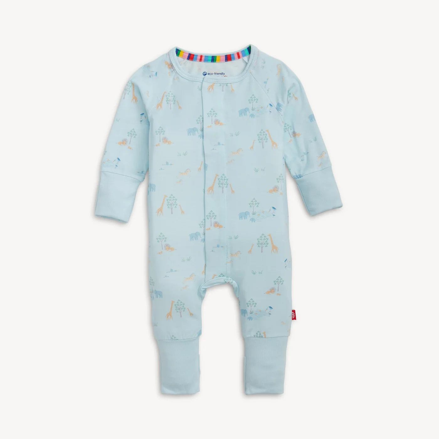 Blue Serene Safari Magnetic Convertible Coverall