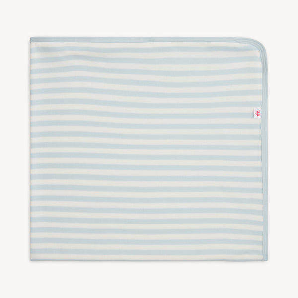 Blue Stripe Baby Blanket