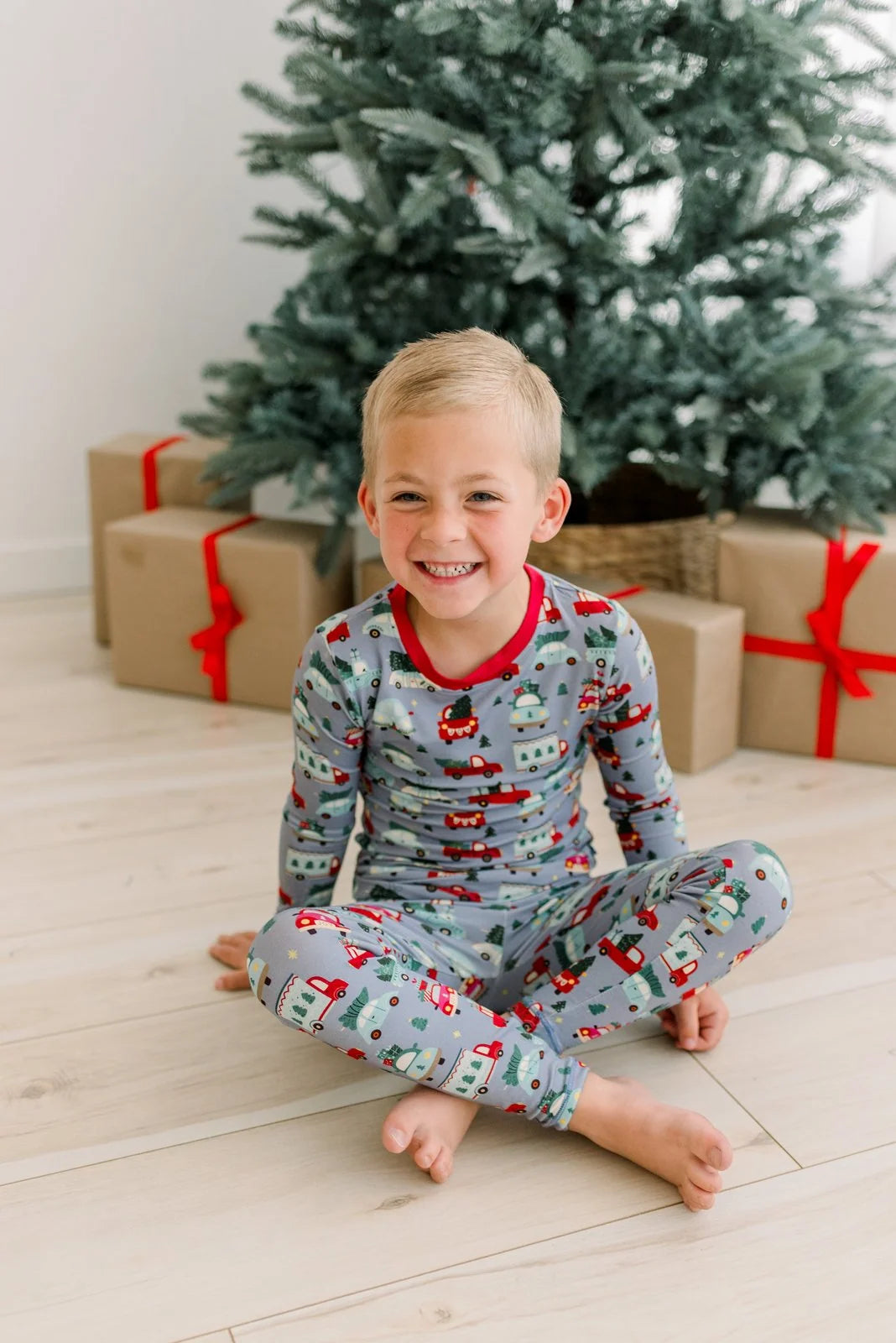 Moonlight Cars & Trucks Pajama Set