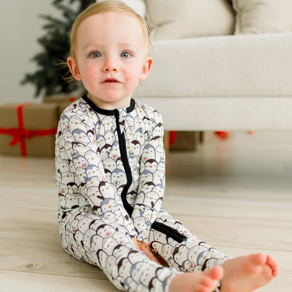 Penguin Print Convertible Coverall