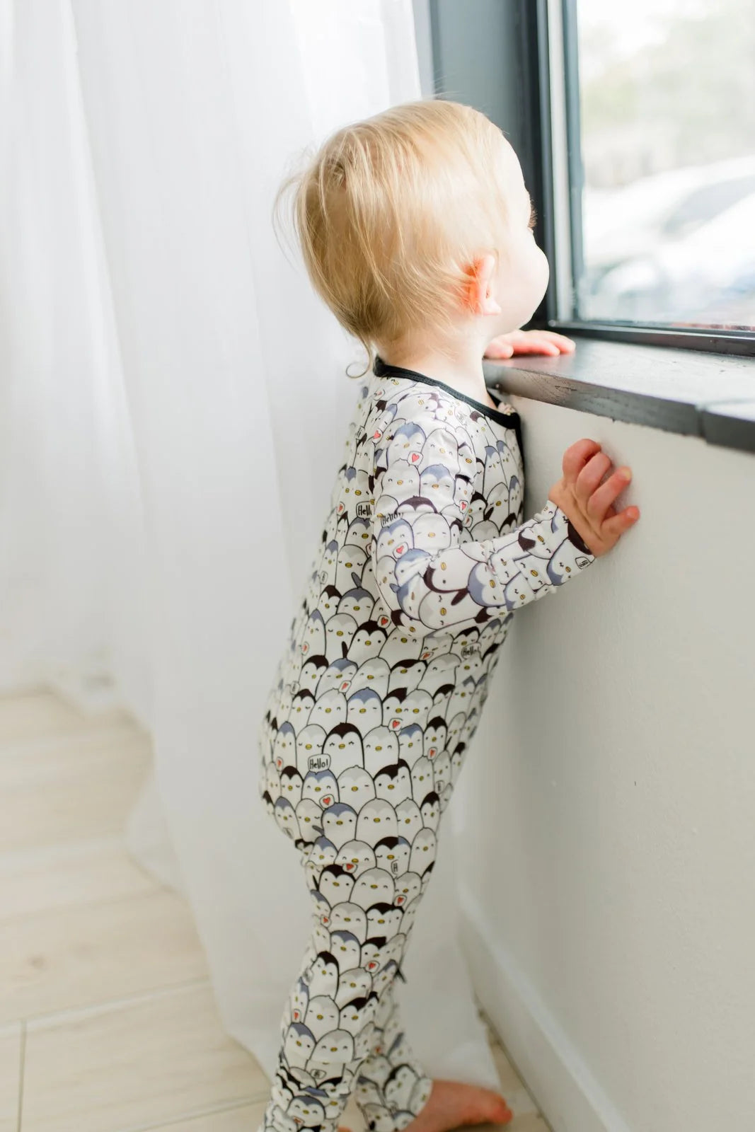 Penguin Print Convertible Coverall