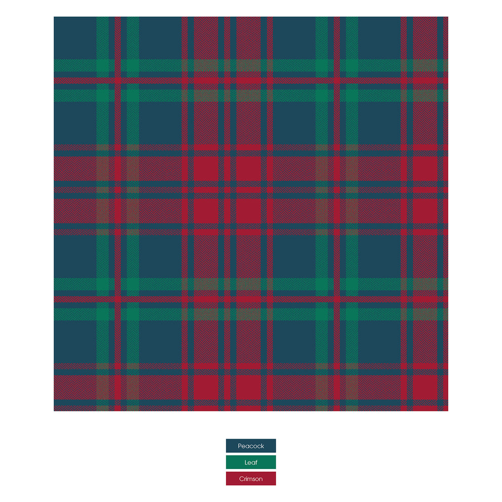 Plaid Zip Footie