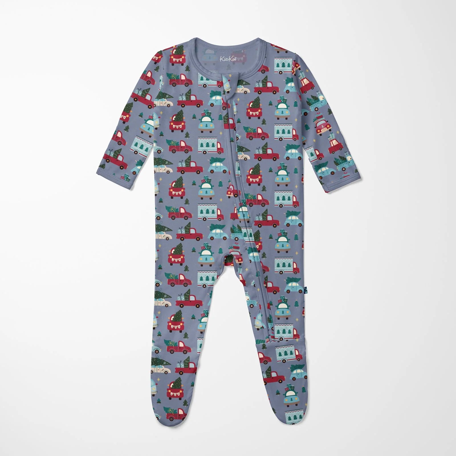 Moonlight Christmas Cars & Trucks Footie