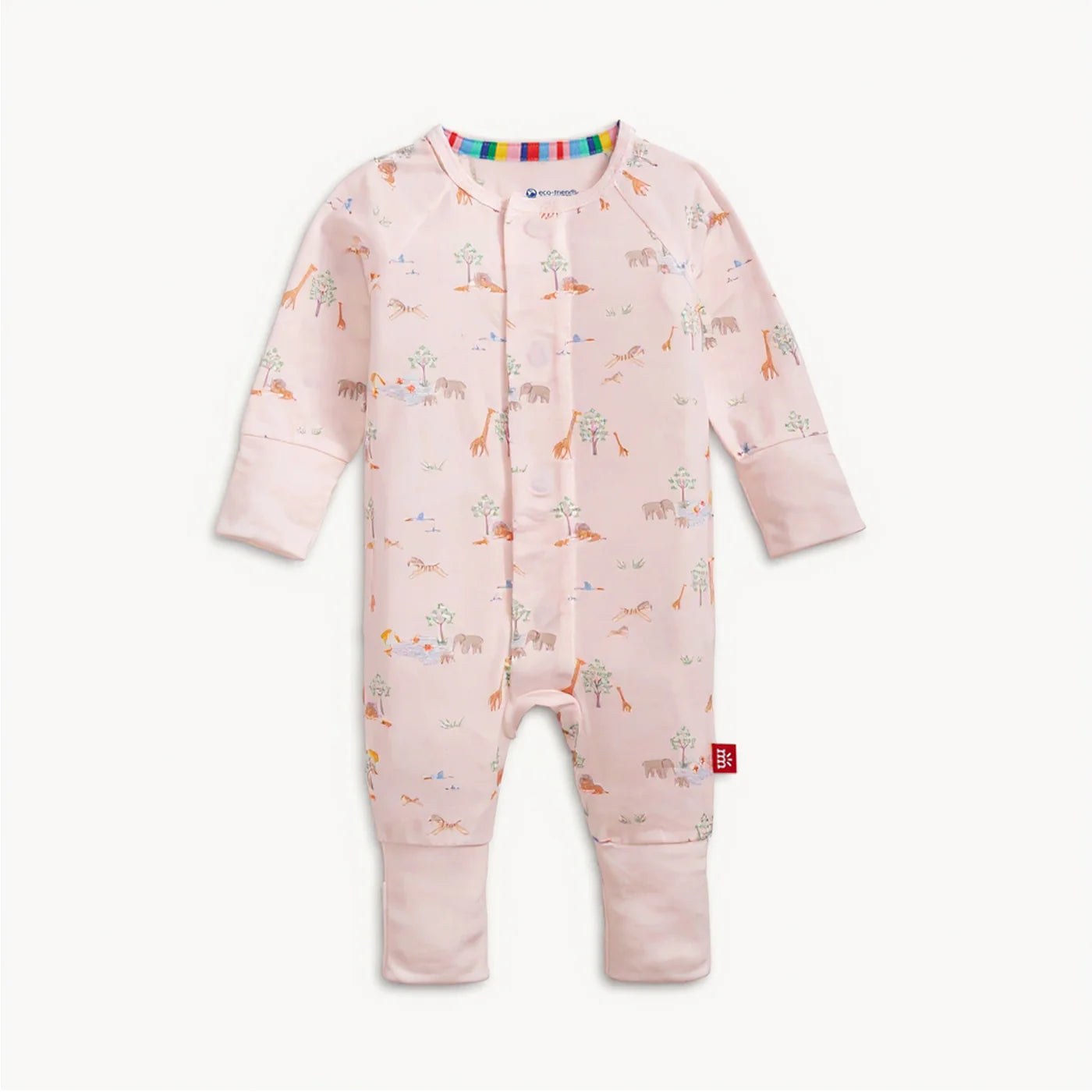 Serene Safari Pink Magnetic Convertible Coverall