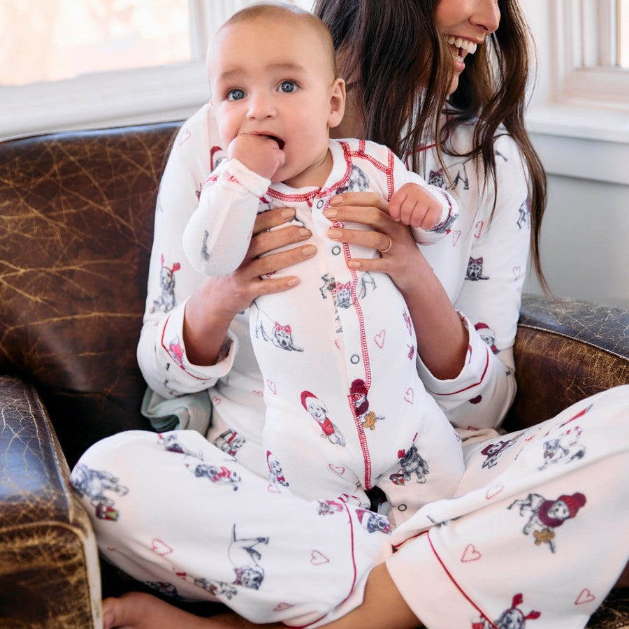 Candy Cane Lane Romper