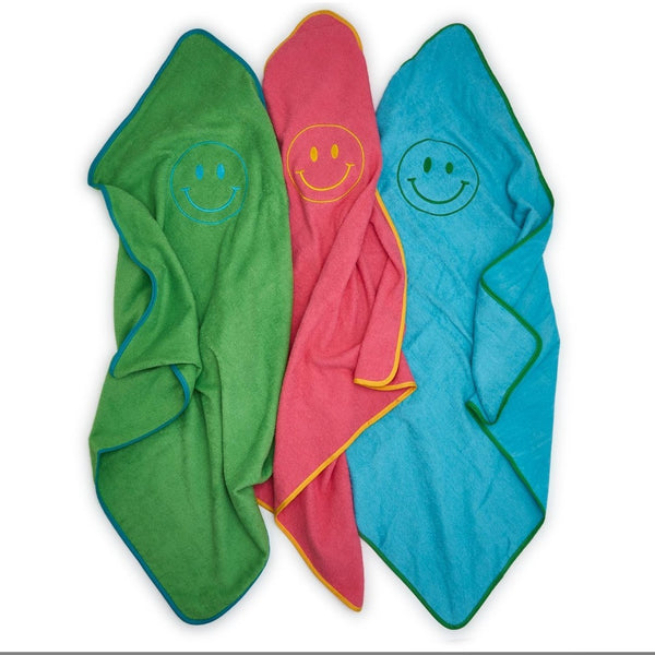 Happy Face Hooded Towel