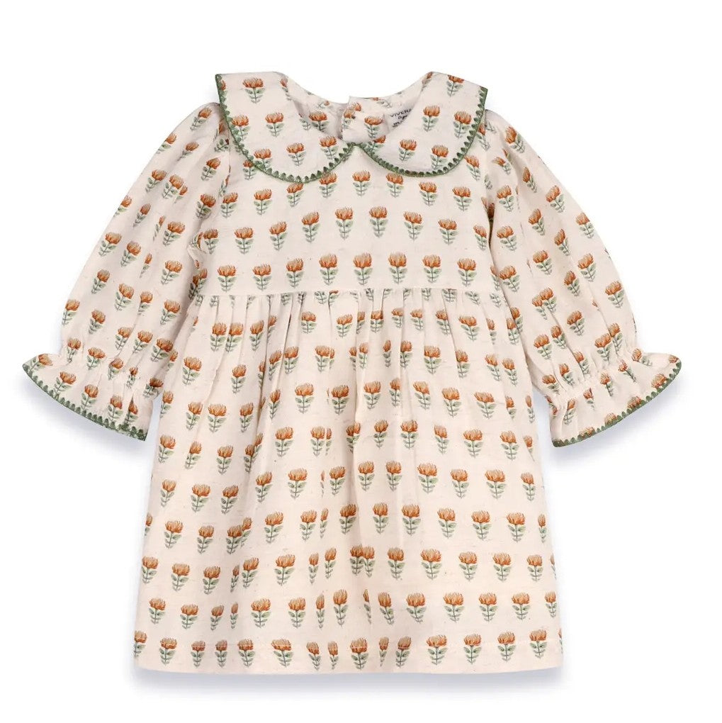 Block Print Dress & Bloomer Set