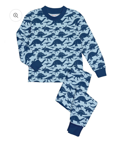 Indigo Dino Pajamas Set