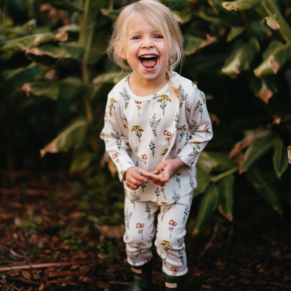 Botanical Print Pajamas