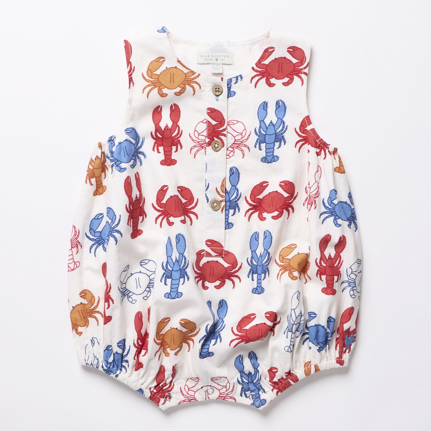 Riley Lobsters & Crabs Romper