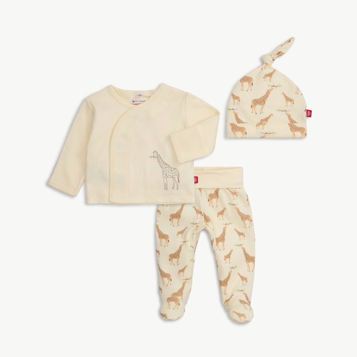 Cream Jolie Giraffe Take Me Home Set & Blanket