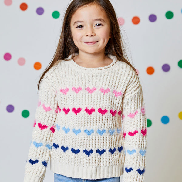Hearts Sweater