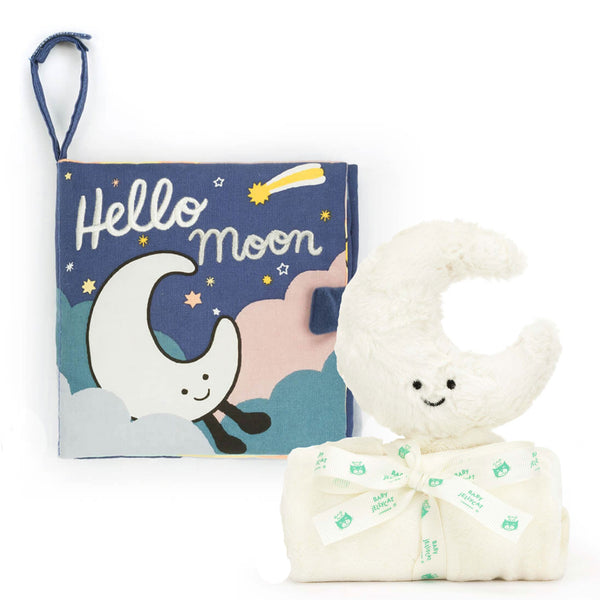 Hello Moon Soft Book and Moon Soother