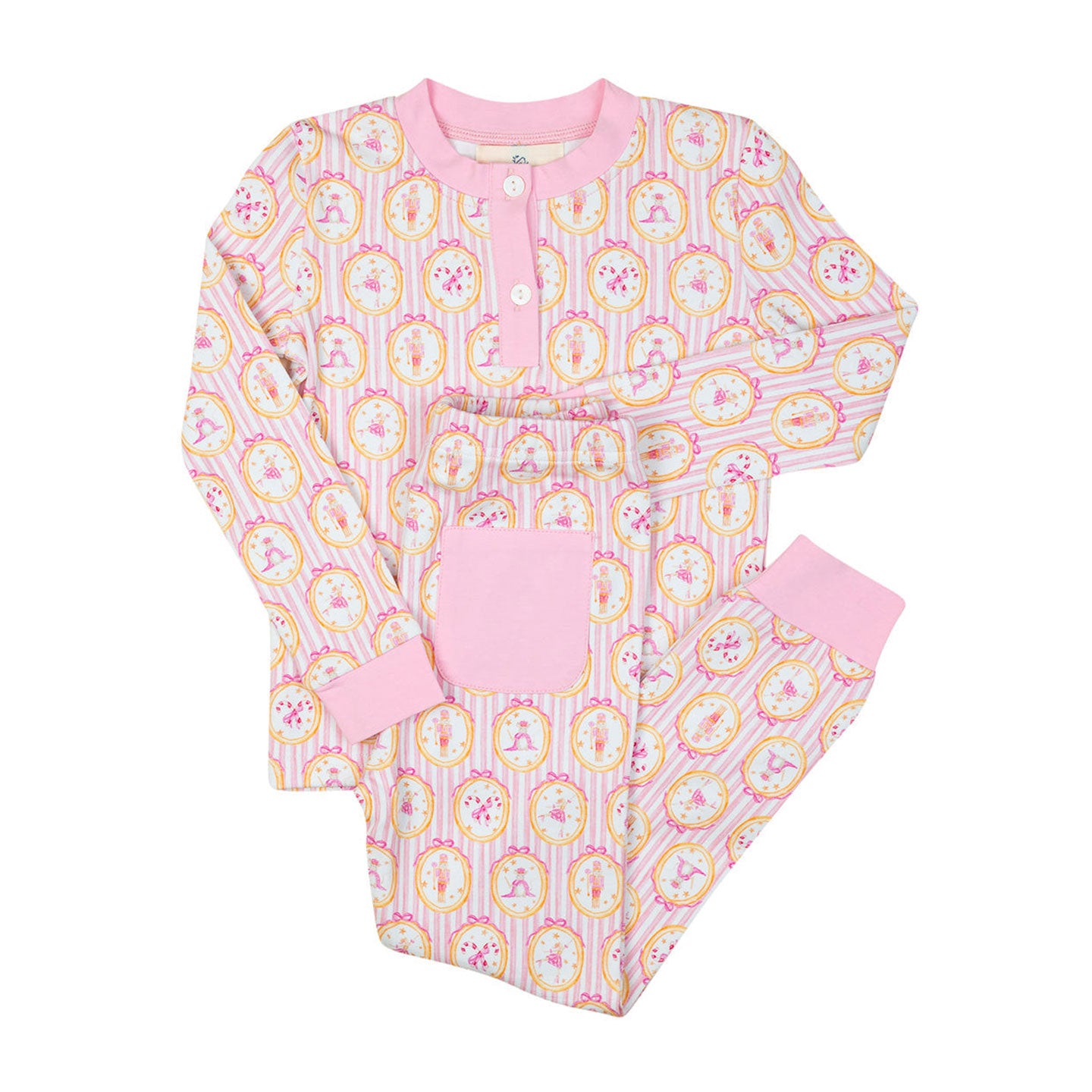 Nutcracker Knit Pajama Set
