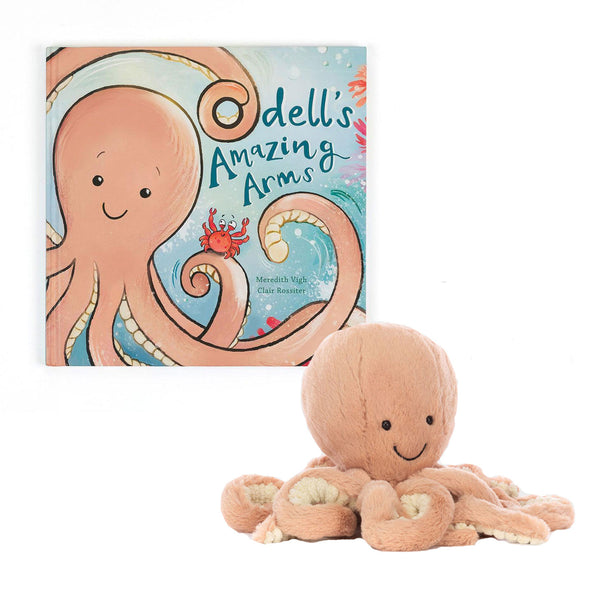 Odell Octopus Book & Plush Set