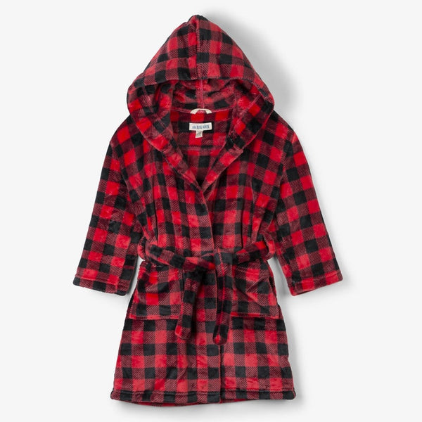 Buffalo Plaid Fleece Robe