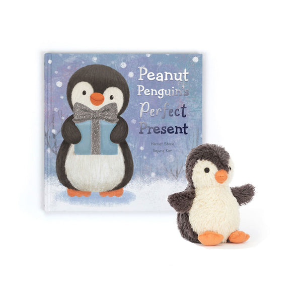 Peanut Penguin's Perfect Present Book and Plush