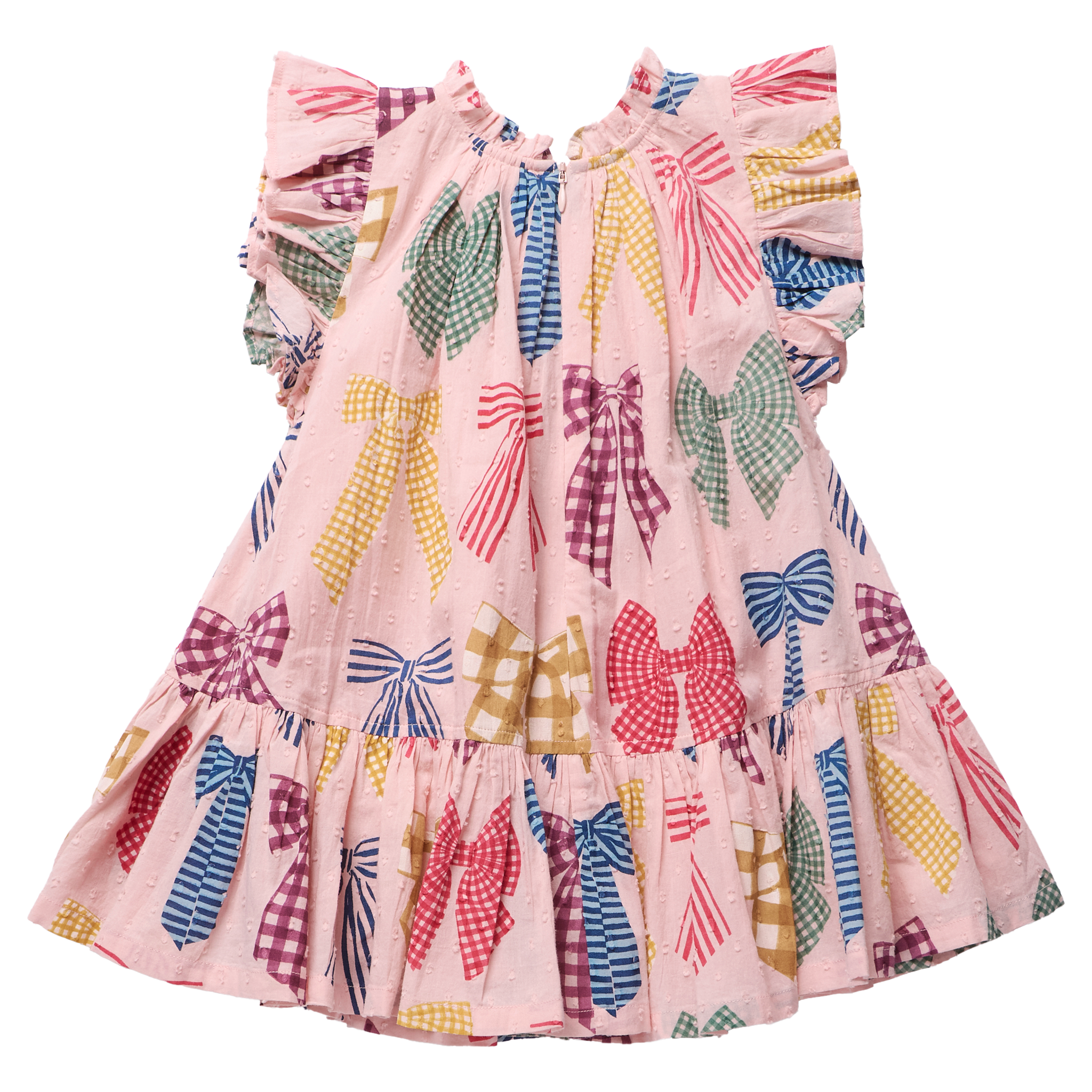 Patterned Bows Harper Dress
