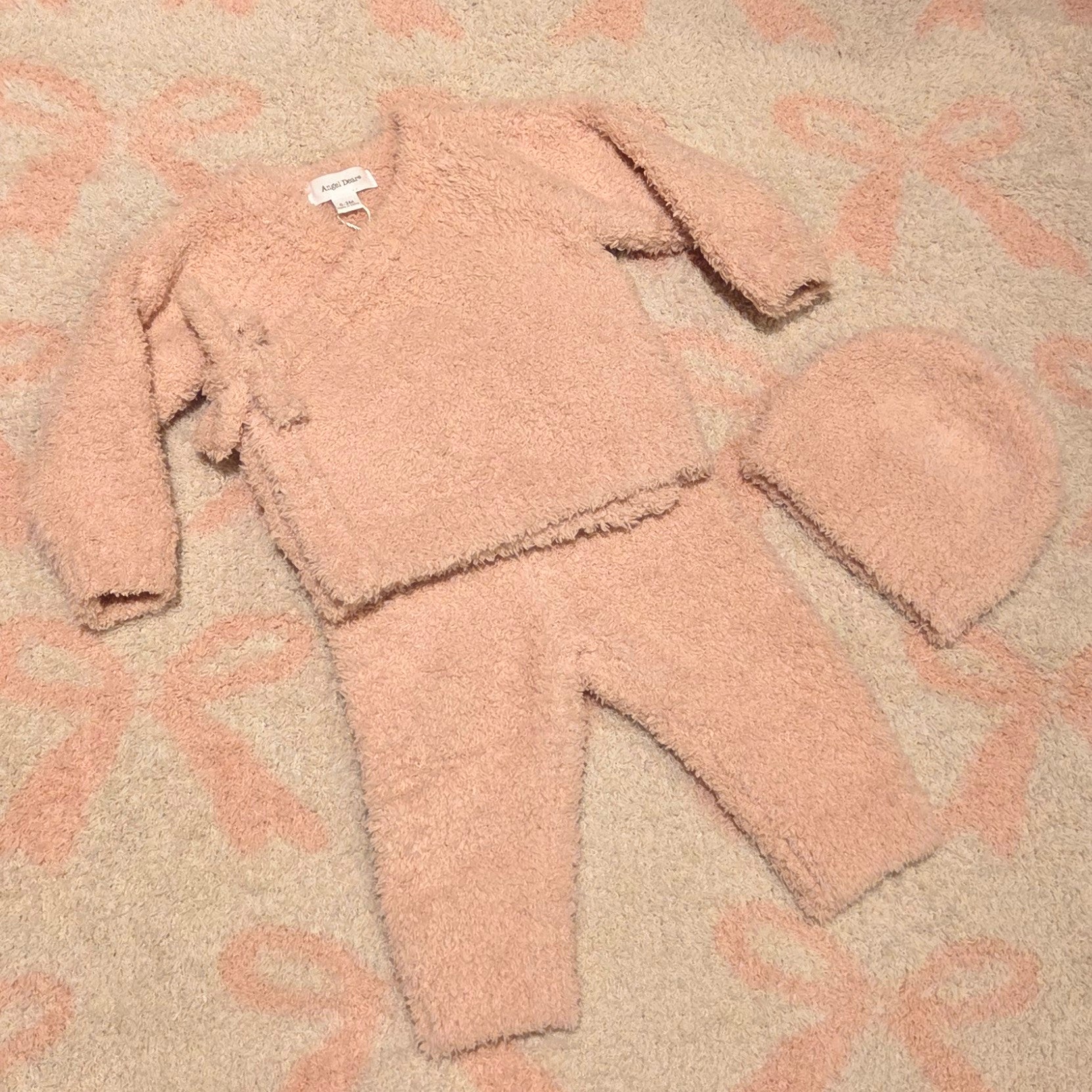 Blush Kimono Take Me Home 3 Piece Set
