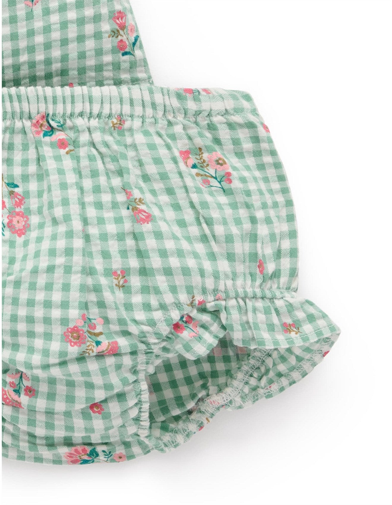 Friday Gingham Bloomer Set