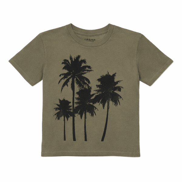 Vacation Palm Trees Tee Shirt