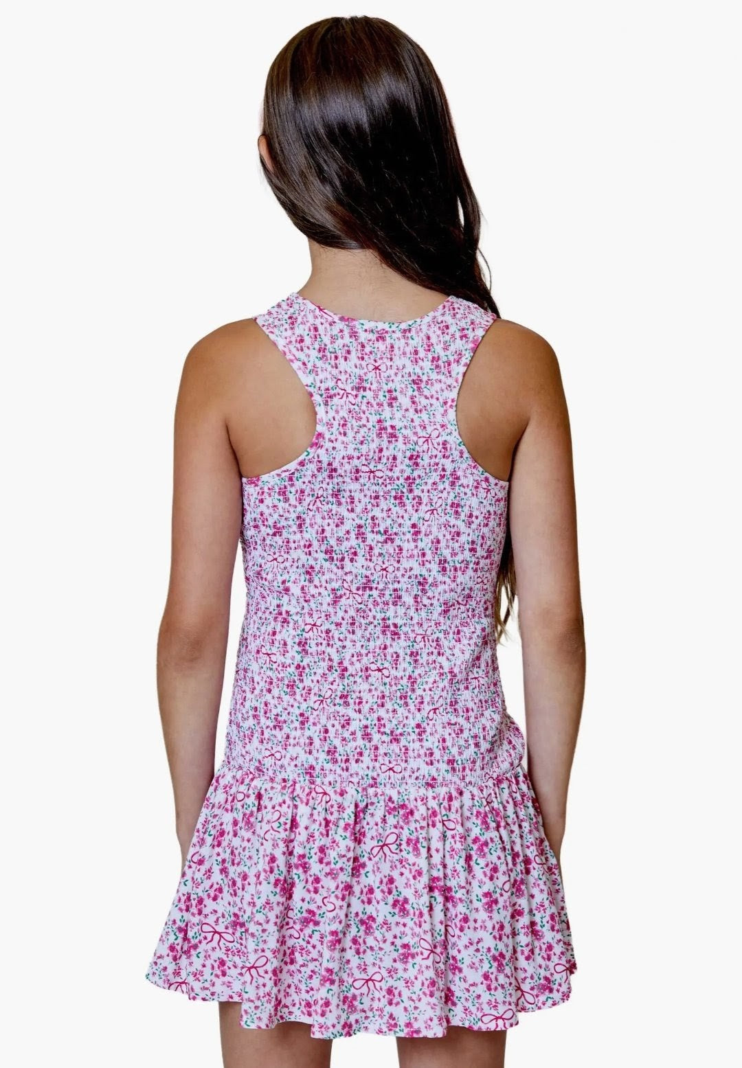 Giggle Pink Smocked Dress
