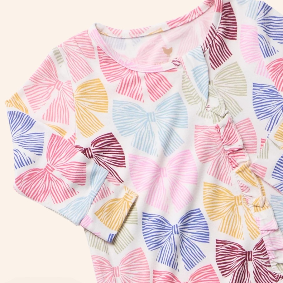 Bows Bamboo Ruffle Romper