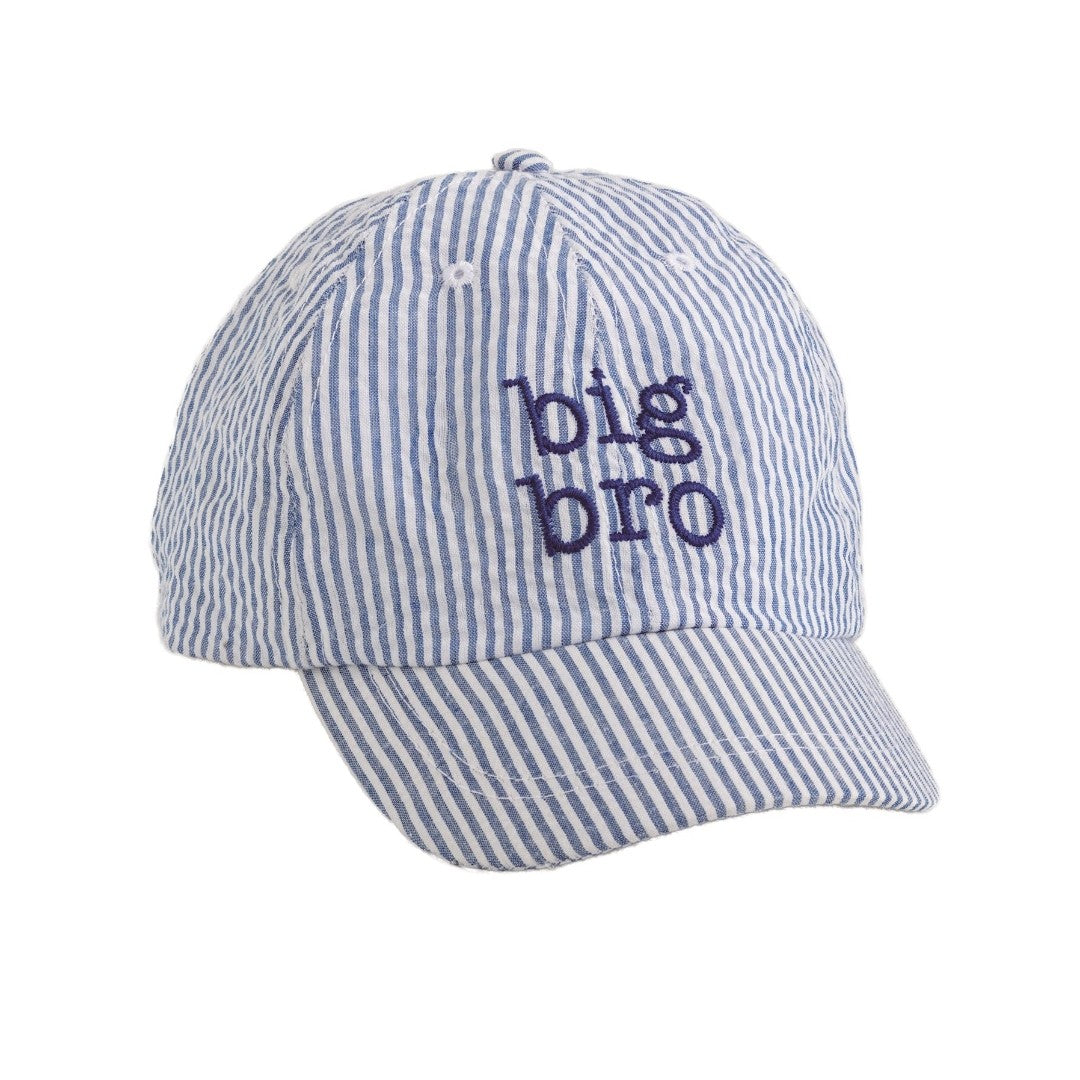 Bis Sis/ Big Bro Seersucker Caps