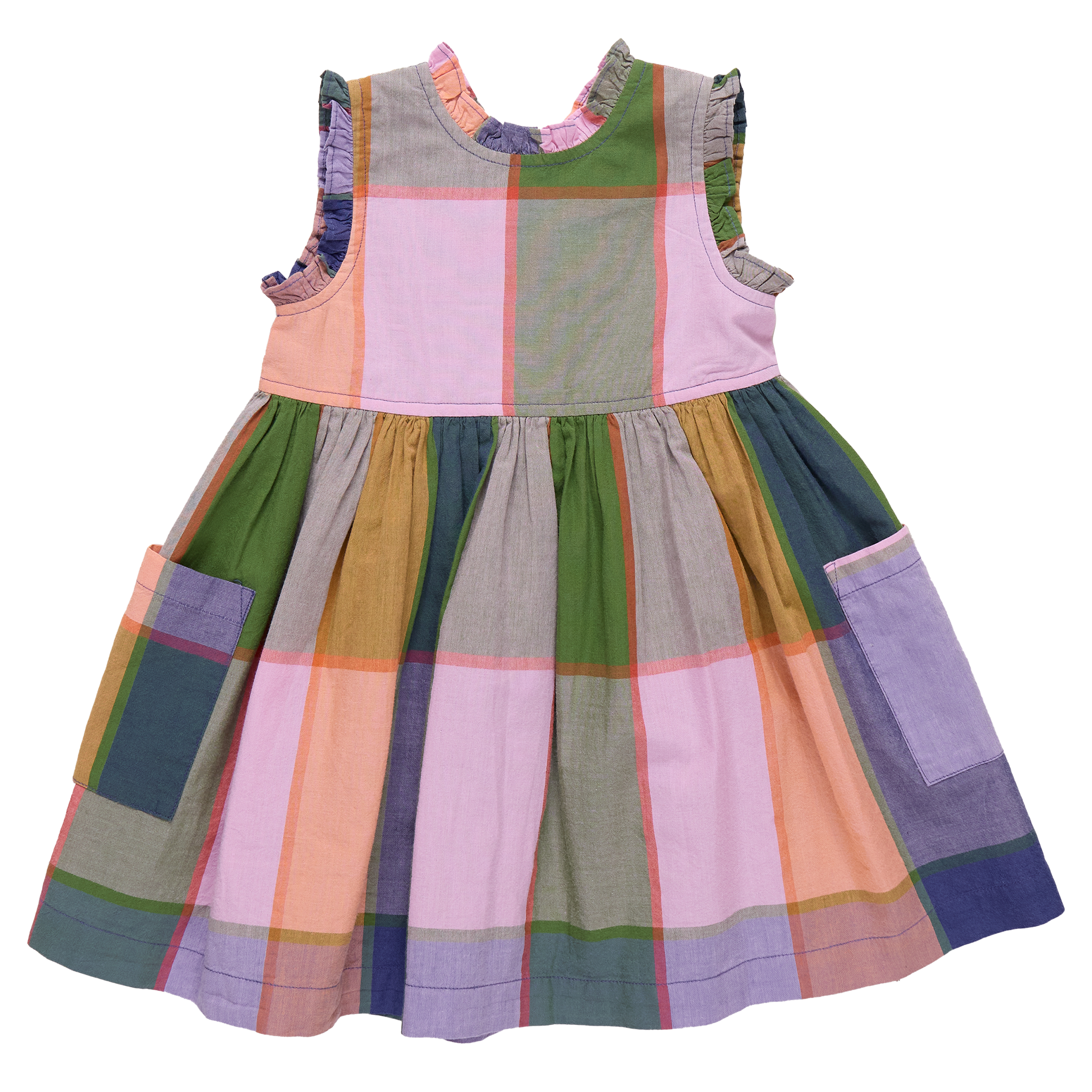 Alyssa Plaid Madras Dress