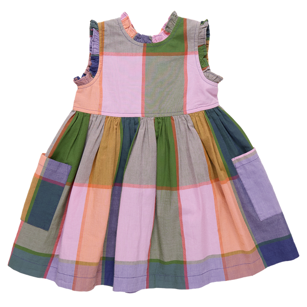 Alyssa Plaid Madras Dress