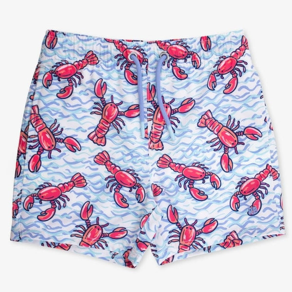Blue Lobster Lagoon Trunks