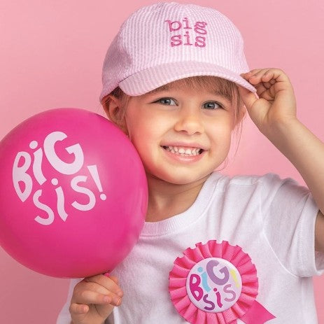 Bis Sis/ Big Bro Seersucker Caps