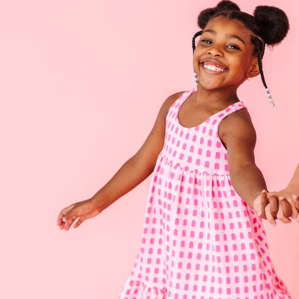 Pink Popsicle Racerback Dress