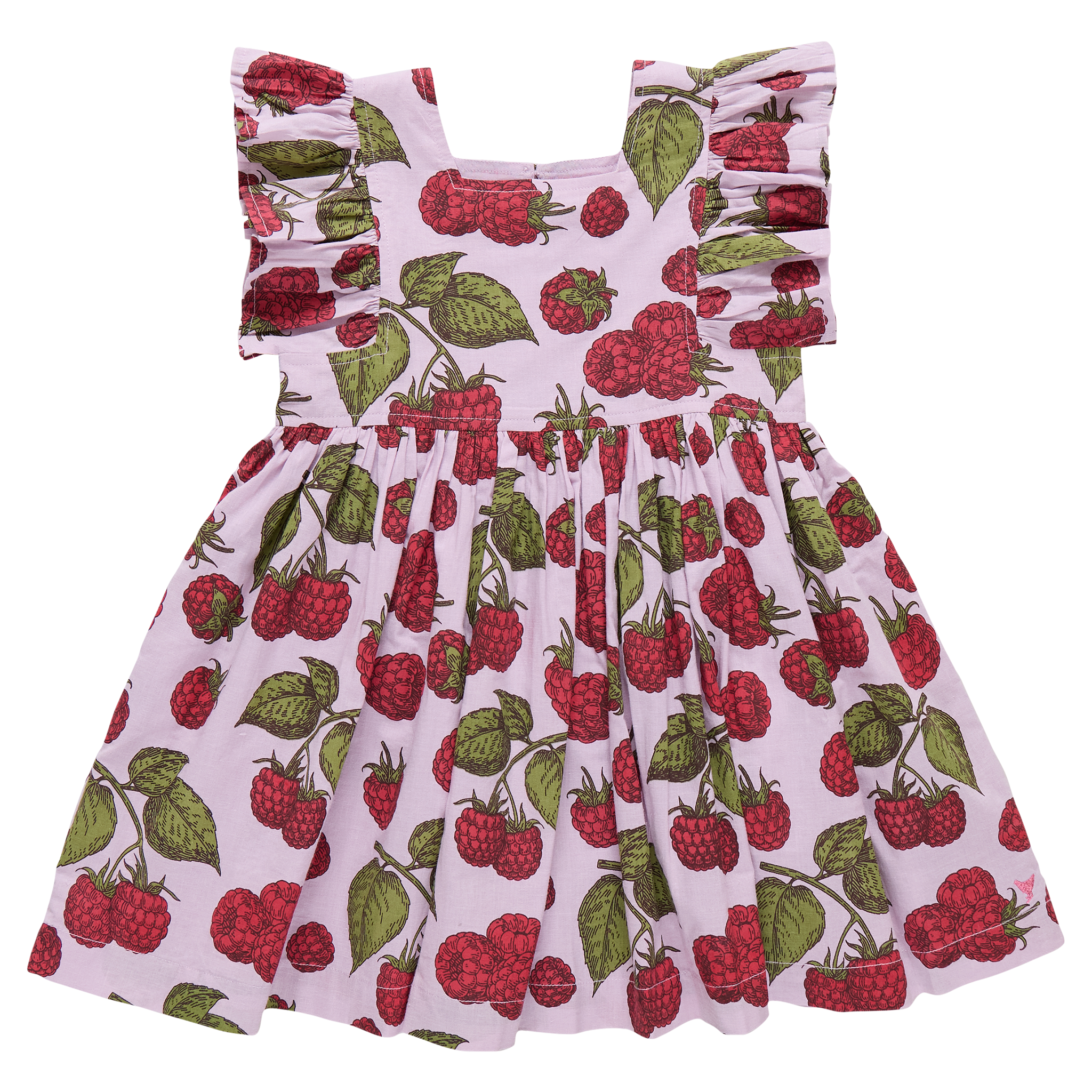 Lavender Raspberries Elsie Dress