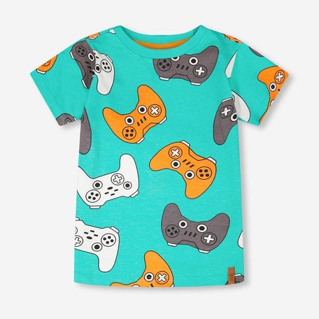 Gamepads Organic Cotton Jersey Tee Shirt