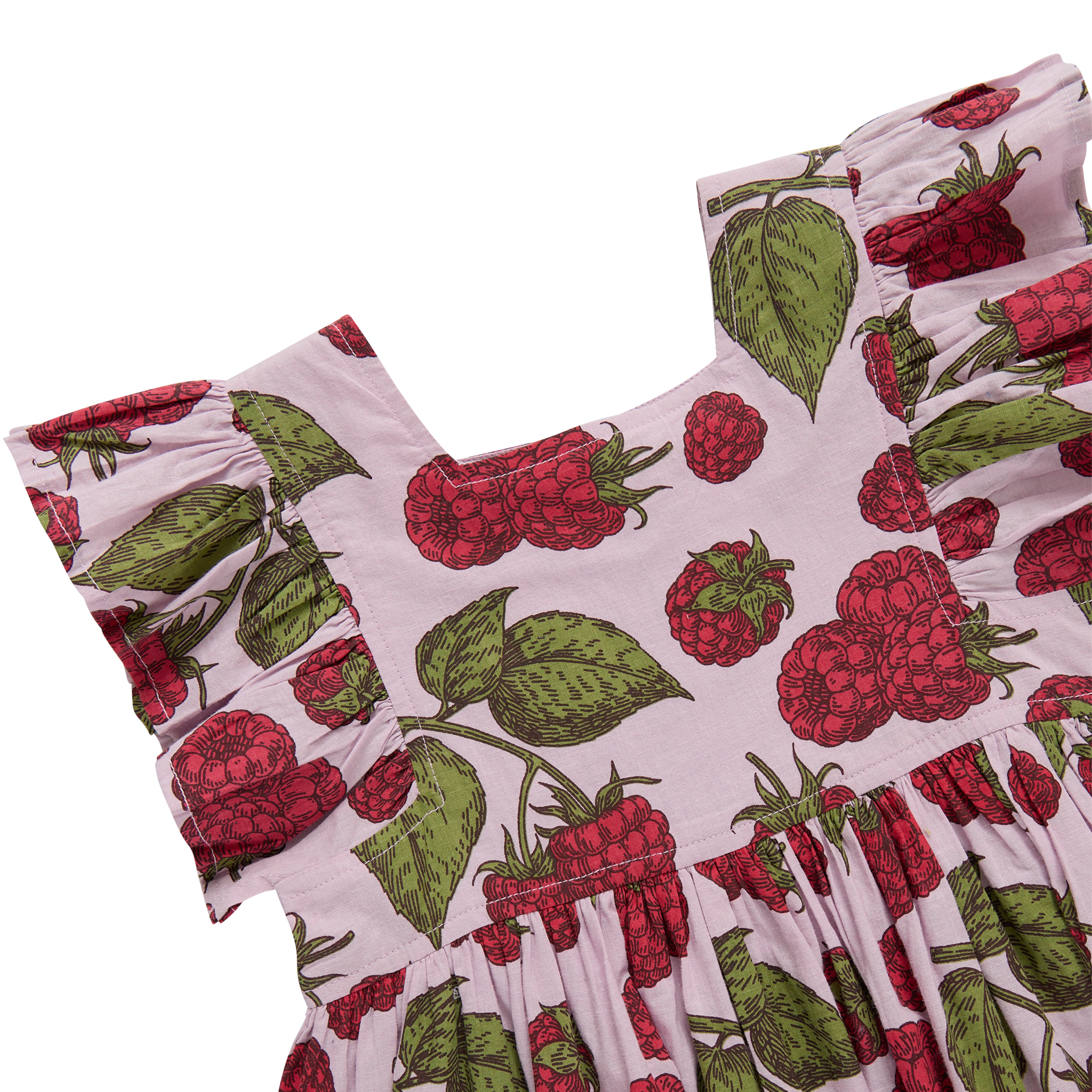 Lavender Raspberries Elsie Dress