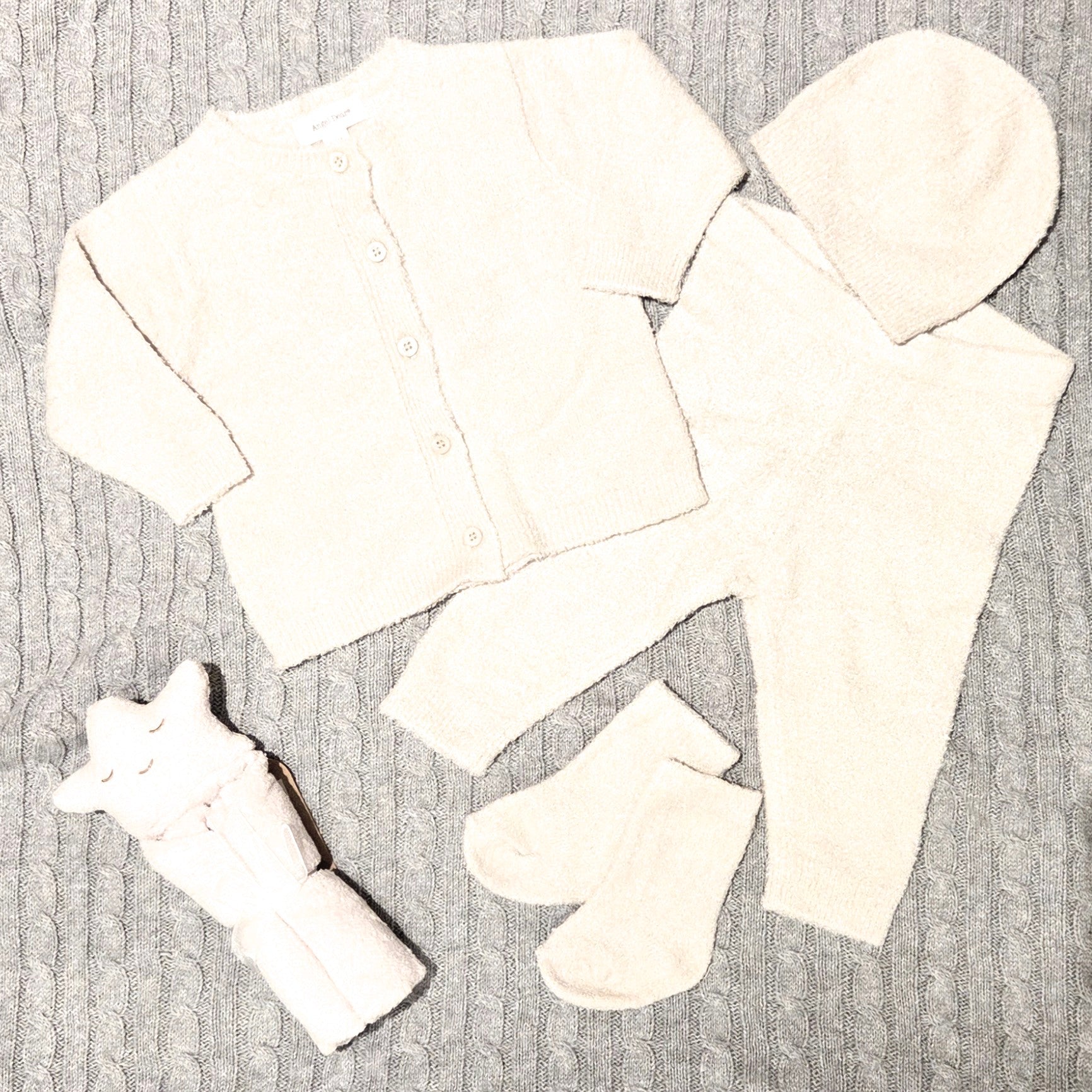 5 Piece Chenille Set