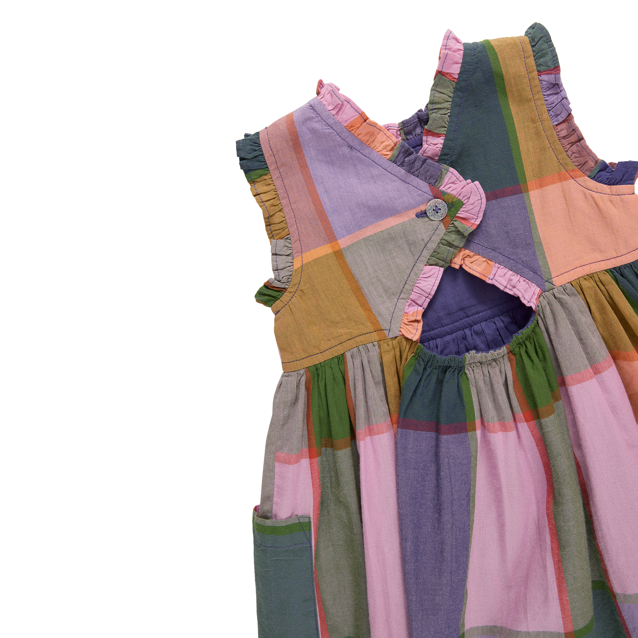 Alyssa Plaid Madras Dress