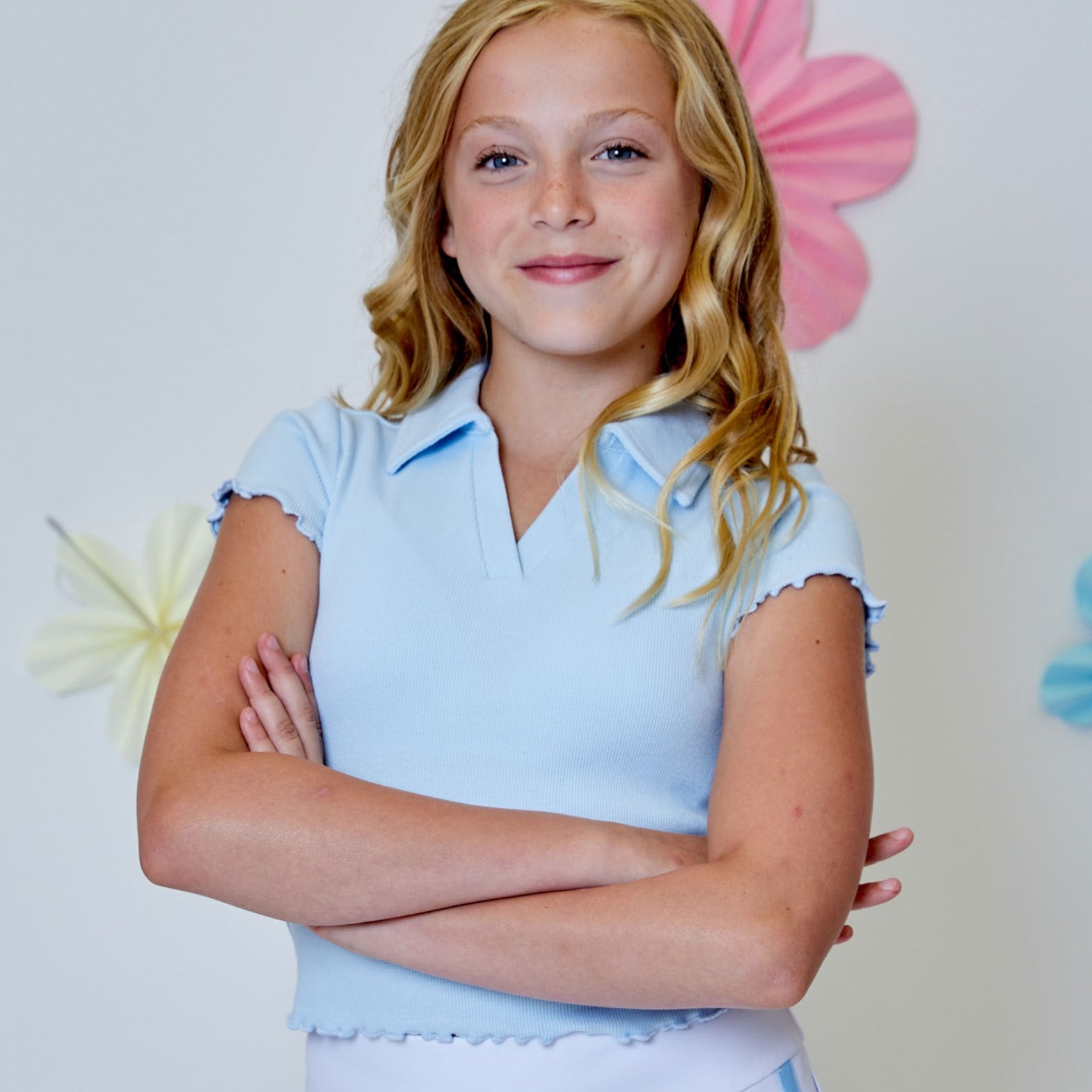 Light Blue Top