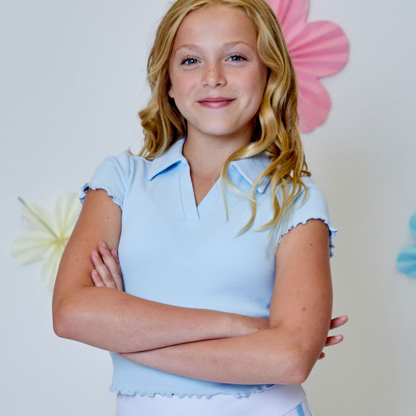 Light Blue Top