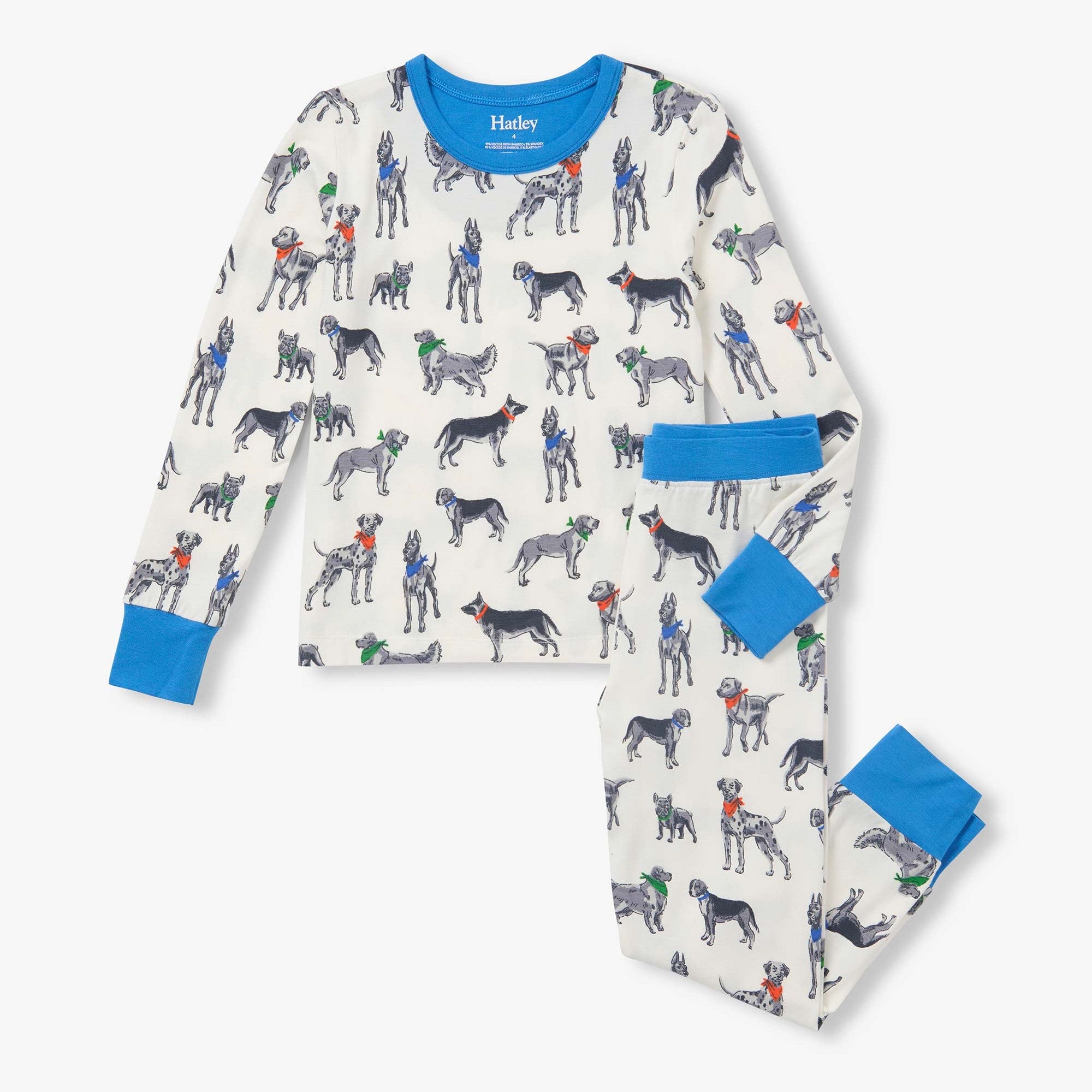 Gray Dogs Pajamas