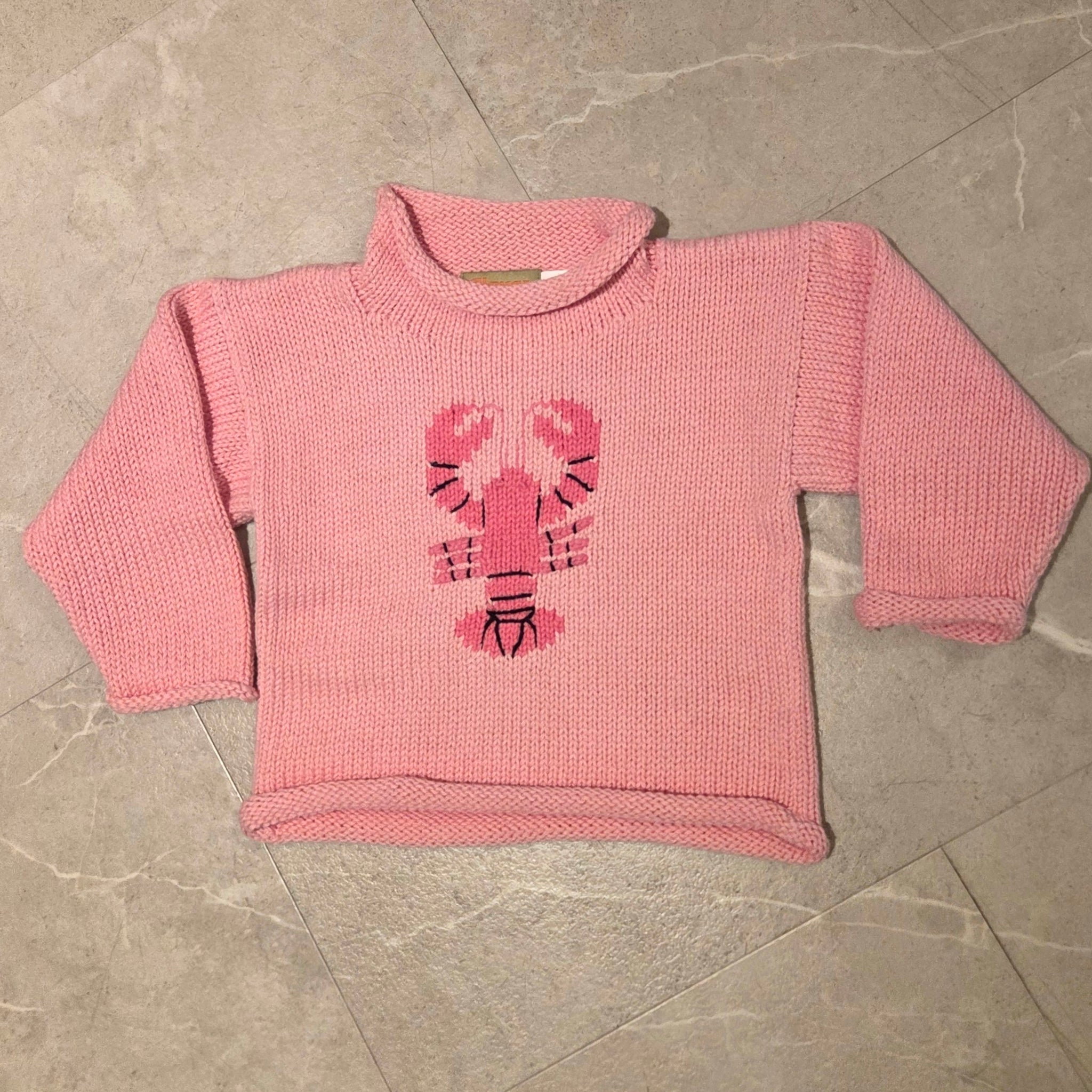 Pink Lobster Sweater