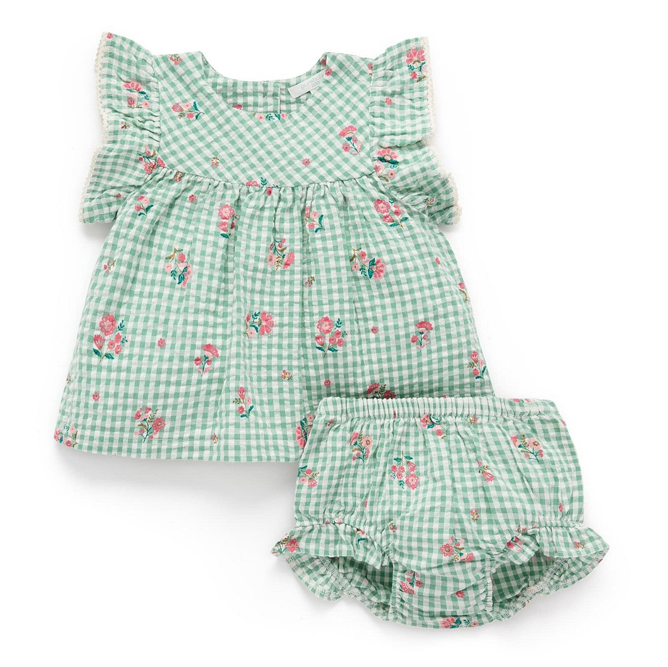 Friday Gingham Bloomer Set