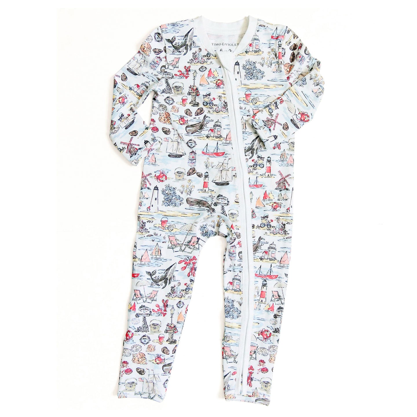 Voyager's Lens Zipper One Piece