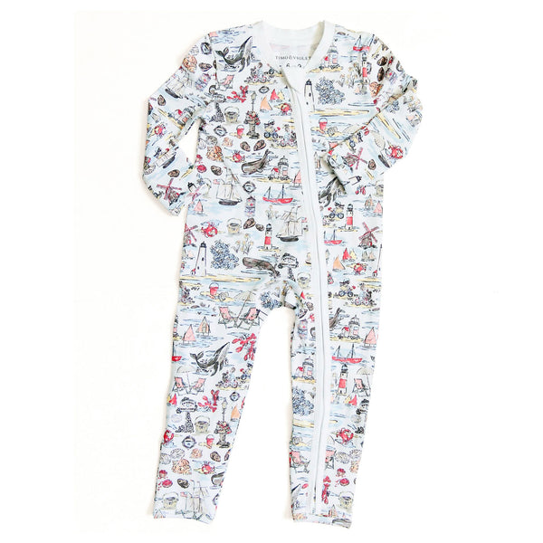 Voyager's Lens Zipper One Piece