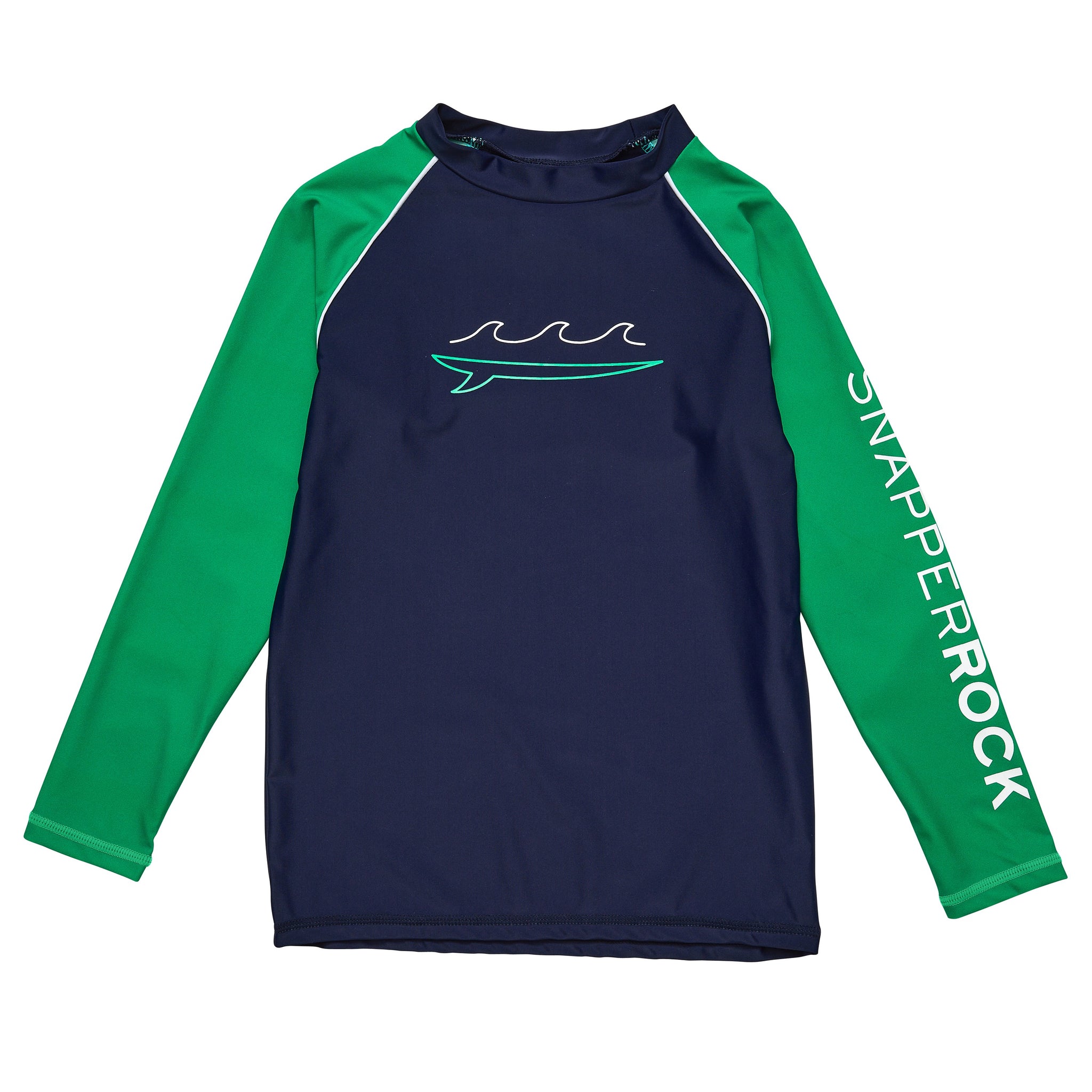 Navy Rashguard and Sharks Short Set