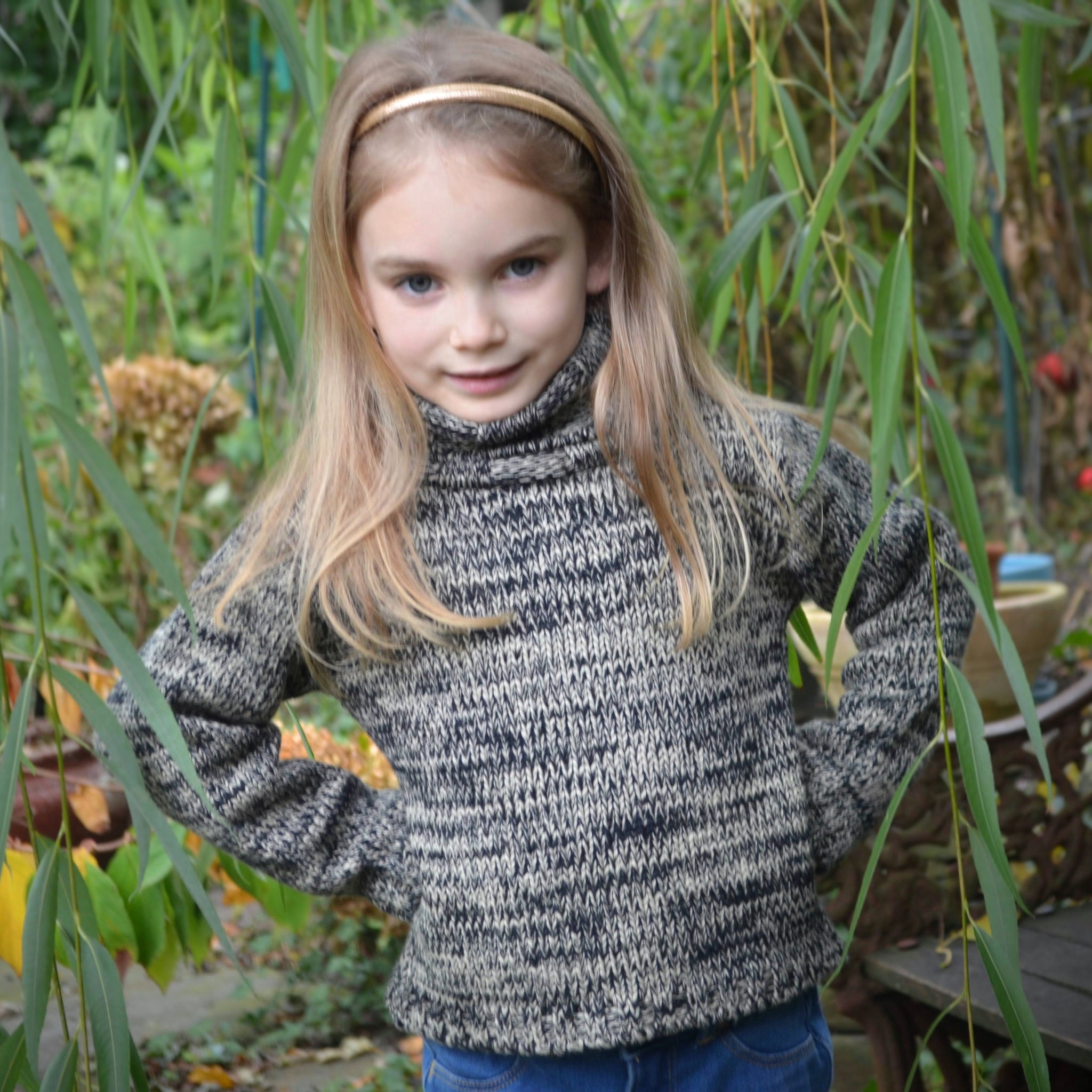 Hopscotch Baby Sweaters Turtleneck Sweater